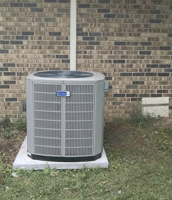 American Standard outdoor air conditioning unit